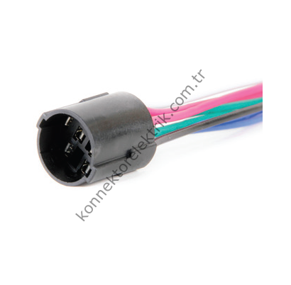 BUTTO J16-8P-15 K Serisi Uyumlu 15cm Kablolu Soket 8Pin