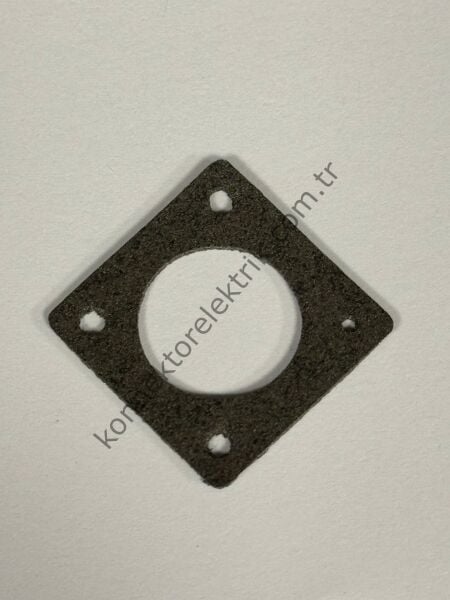 Q&S 10 Shell Size Kare Flanş EMI Gasket Konnektör Contası