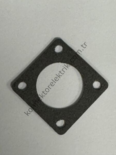 Q&S 12 Shell Size Kare Flanş EMI Gasket Konnektör Contası