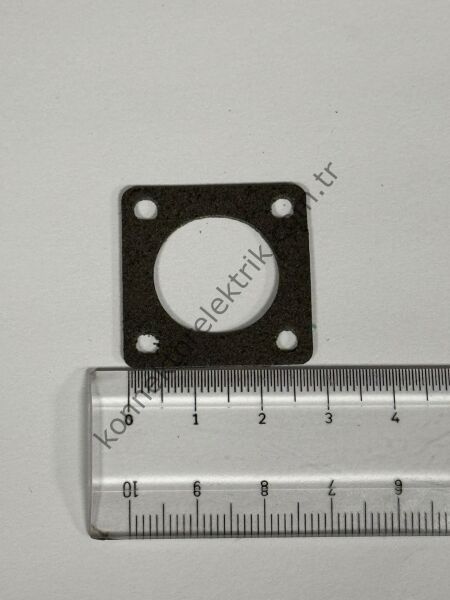 Q&S 12 Shell Size Kare Flanş EMI Gasket Konnektör Contası