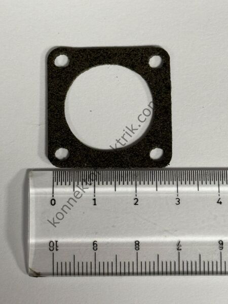 Q&S 14 Shell Size Kare Flanş EMI Gasket Konnektör Contası