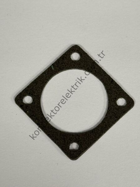 Q&S 16 Shell Size Kare Flanş EMI Gasket Konnektör Contası