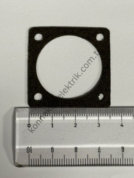 Q&S 18 Shell Size Kare Flanş EMI Gasket Konnektör Contası