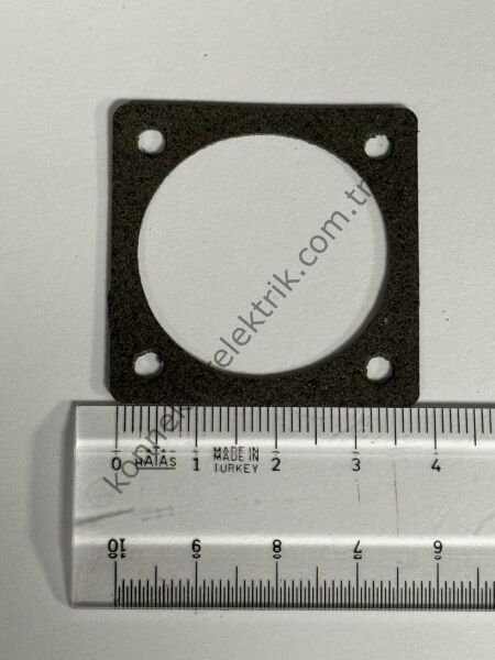 Q&S 20 Shell Size Kare Flanş EMI Gasket Konnektör Contası