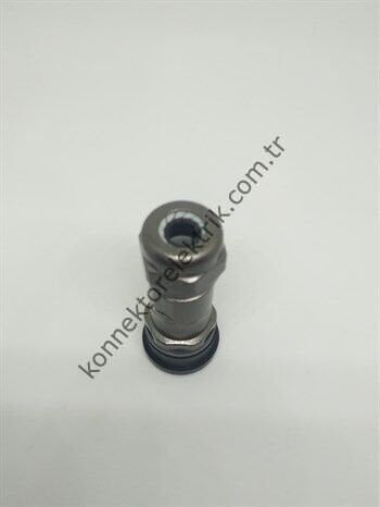 WEIPU ST1211/S3 3 Pin IP67 Metal Kasa Karşıt Kablo Tipi Dişi Su Geçirmez Konnektör