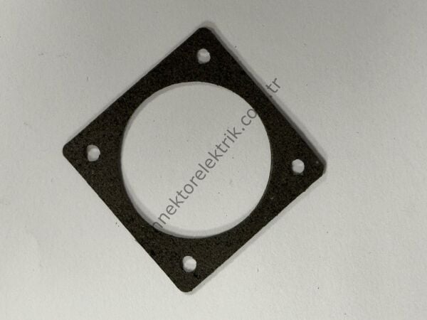 Q&S 22 Shell Size Kare Flanş EMI Gasket Konnektör Contası