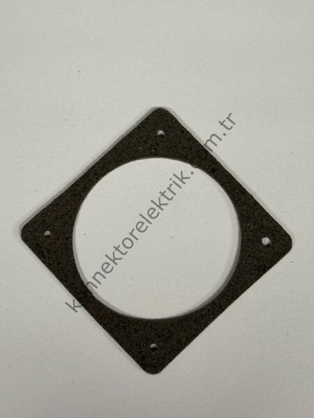 Q&S 24 Shell Size Kare Flanş EMI Gasket Konnektör Contası