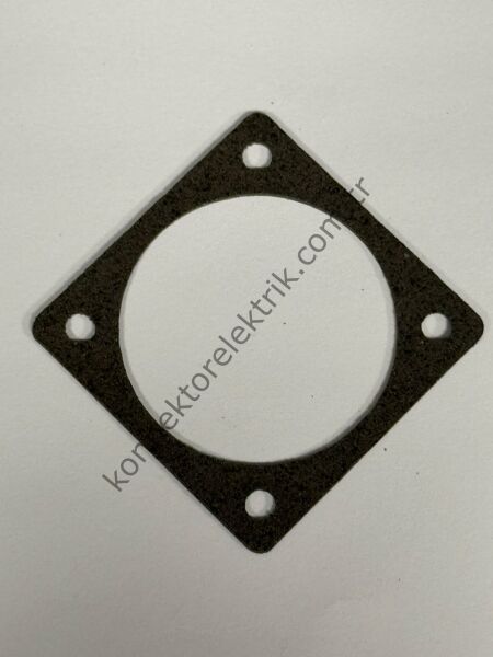 Q&S 28 Shell Size Kare Flanş EMI Gasket Konnektör Contası