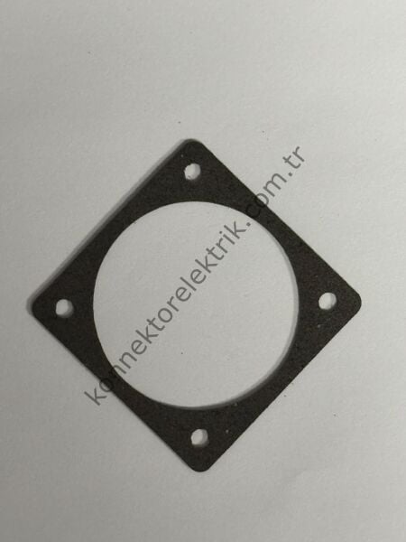 Q&S 32 Shell Size Kare Flanş EMI Gasket Konnektör Contası