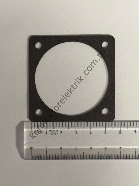 Q&S 32 Shell Size Kare Flanş EMI Gasket Konnektör Contası
