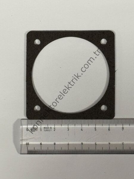 Q&S 36 Shell Size Kare Flanş EMI Gasket Konnektör Contası