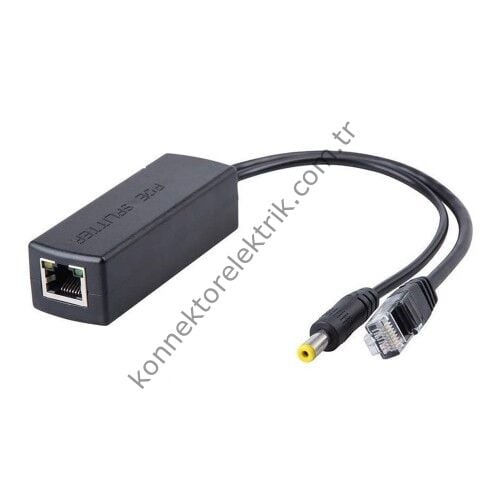 EXPOTECH ASS4116AK Aktif PoE Adaptör IP Kamera Güç ve Veri Dönüştürücü