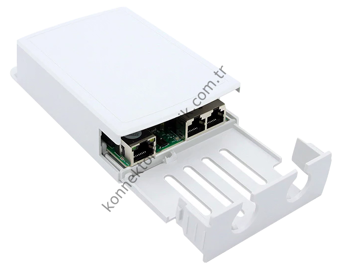 EXPOTECH EX-SW1002G-OUT 1x2 Gigabit PoE Çoklayıcı 30W PoE Extender