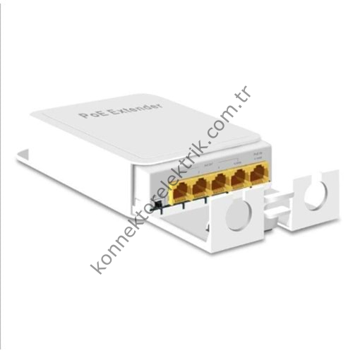 EXPOTECH EX-SW1004G-OUT 1x4 Gigabit PoE Çoklayıcı 90W PoE Extender