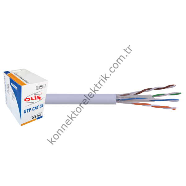 EXPOTECH INF-CCACAT6PVC CAT6 UTP CCA 23AWG 0.57mm PVC Network Kablosu (305 Metre)