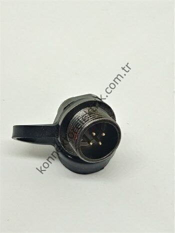 WEIPU ST1212/P4 4 Pin IP67 Metal Kasa Panel Tipi Erkek Su Geçirmez Konnektör