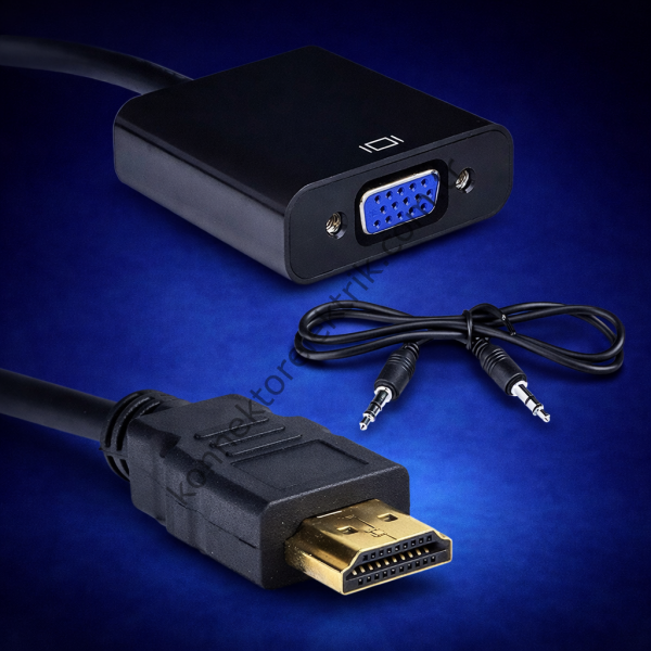 EXPOTECH EX-HDMITOVGA HDMI - VGA Görüntü ve Ses Çevirici