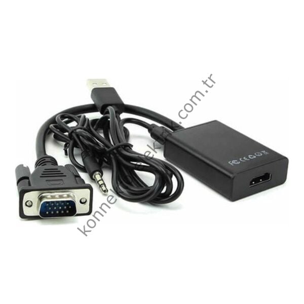 EXPOTECH EX-VGATOHDMI HDMI Kablo Dönüştürücü
