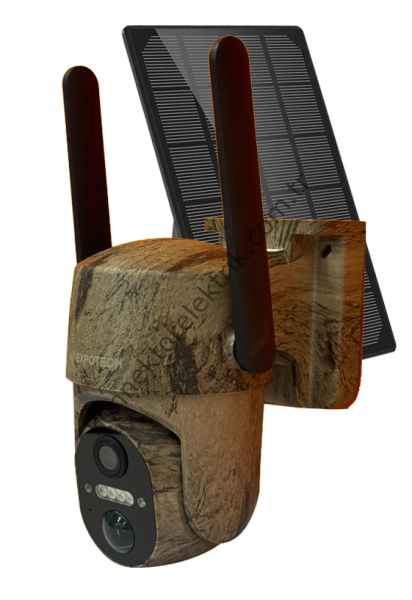 EX-US51RB-4GKM 3 Megapiksel 4G Kamufle IP PT Kamera UBOX Akıllı Uygulama