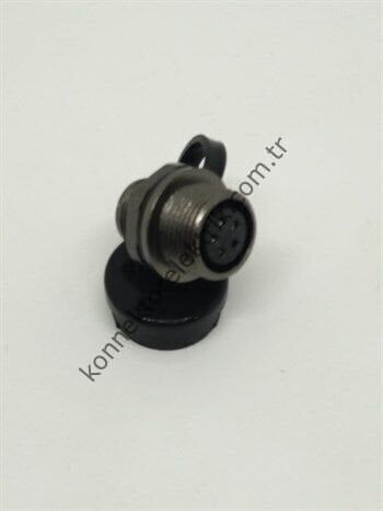 WEIPU ST1212/S5 5 Pin IP67 Metal Kasa Panel Tipi Dişi Su Geçirmez Konnektör