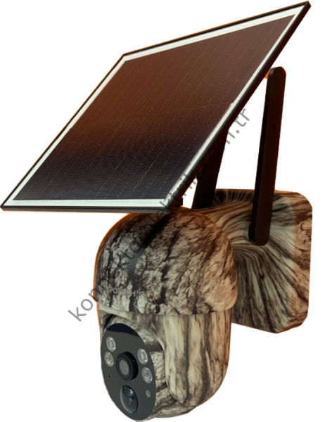 EXPOTECH EX-US22ST-4GKM 3 Megapiksel 4G Kamufle IP PT Kamera