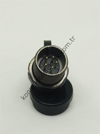 WEIPU ST1213/P5 5 Pin IP67 Metal Kasa Panel Tipi Erkek Su Geçirmez Konnektör