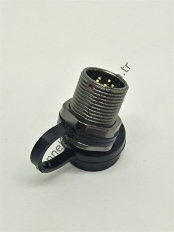 WEIPU ST1213/P5 5 Pin IP67 Metal Kasa Panel Tipi Erkek Su Geçirmez Konnektör