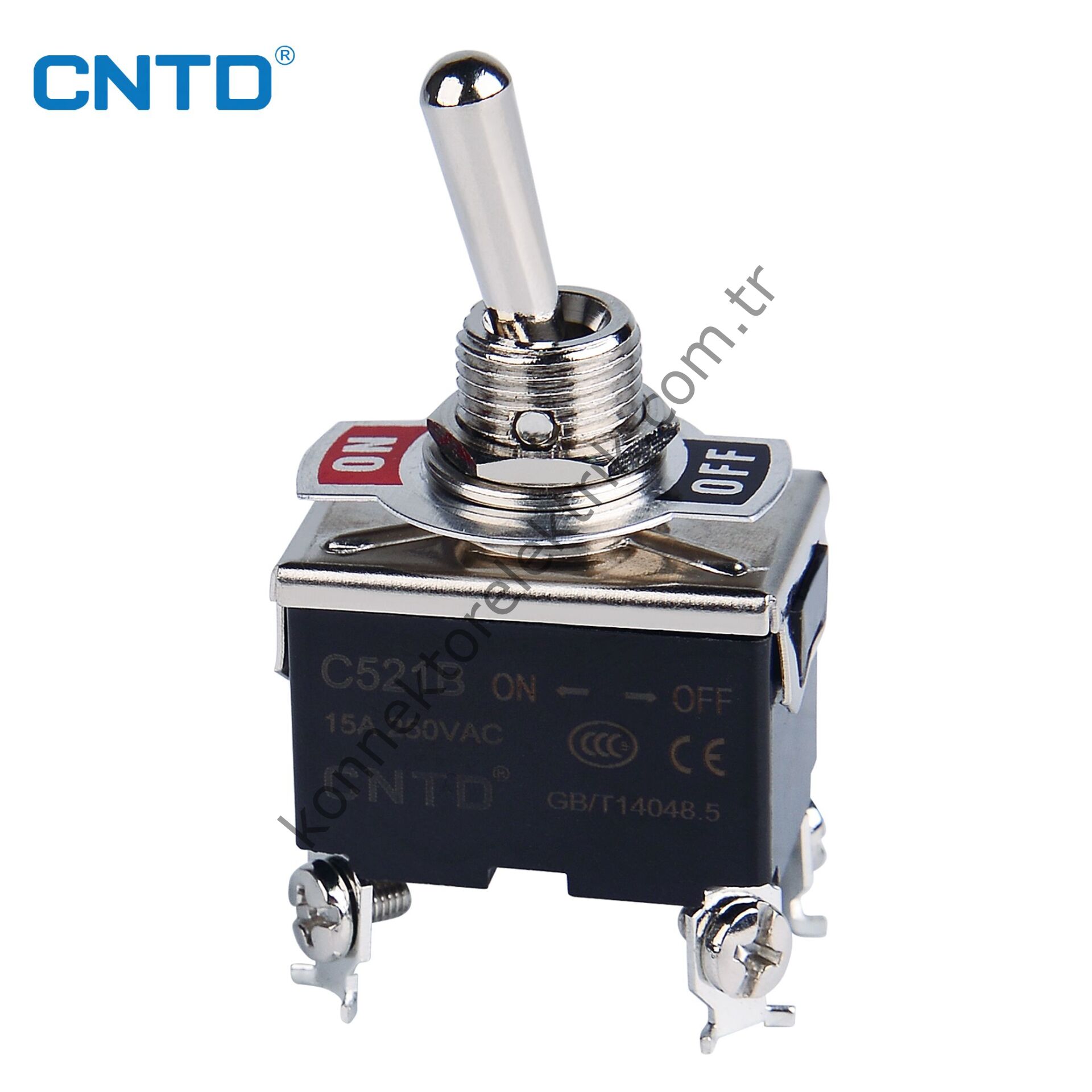 CNTD C521B Serisi 15Amper Toggle Switch