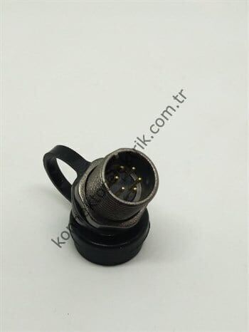 WEIPU ST1213/P6 6 Pin IP67 Metal Kasa Panel Tipi Erkek Su Geçirmez Konnektör