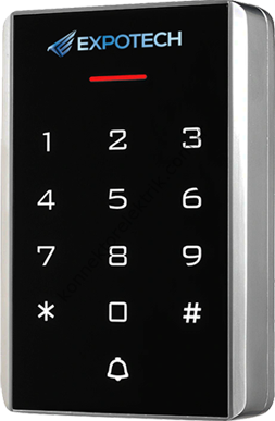 EXPOTECH EX-5715STN Standalone Kartlı ve Şifreli Geçiş Okuyucu/Şifrematik