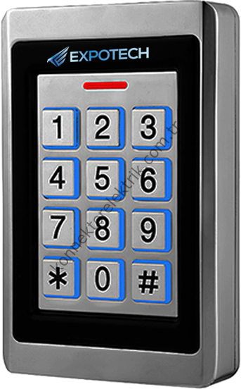 EXPOTECH EX-5710STN Standalone Kartlı ve Şifreli Geçiş Sistemi