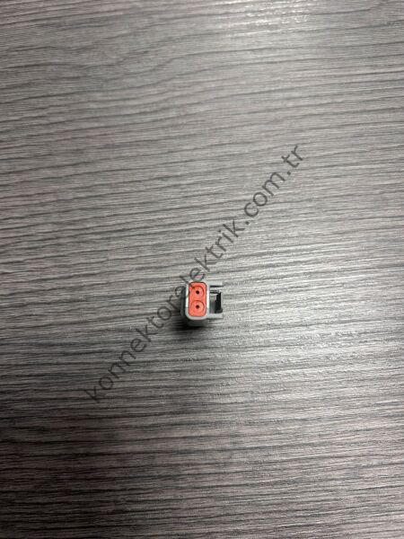 TE CONNECTIVITY DTP06-2S 2 Pin Dişi Kontaklı Kablo Tipi Deutsch Konnektör