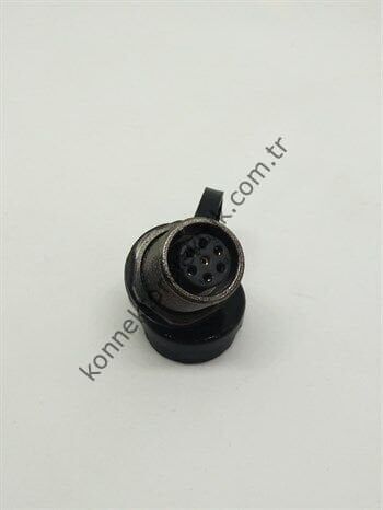 WEIPU ST1213/S7 7 Pin IP67 Metal Kasa Panel Tipi Dişi Su Geçirmez Konnektör