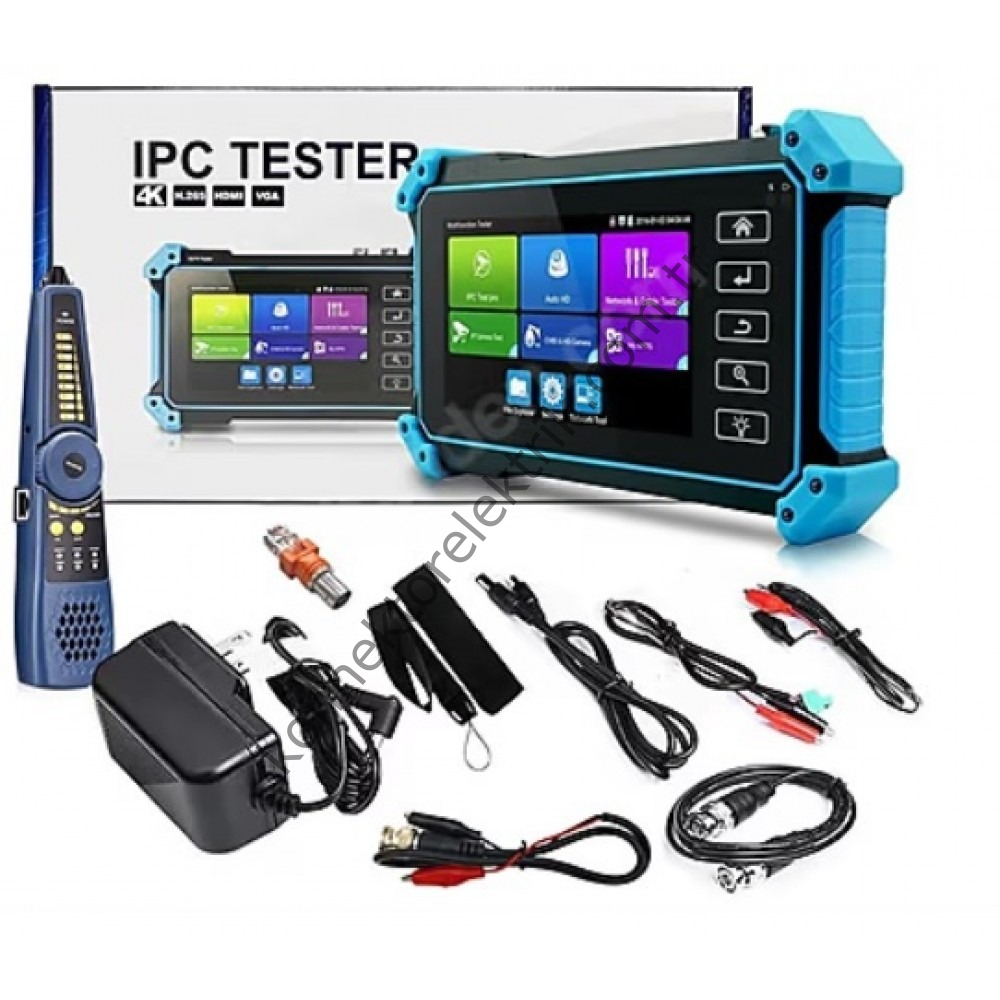 UPTECH 4K IPC Tester 5 İnç IPS Dokunmatik Ekranlı IP ve Analog Kamera Test Cihazı