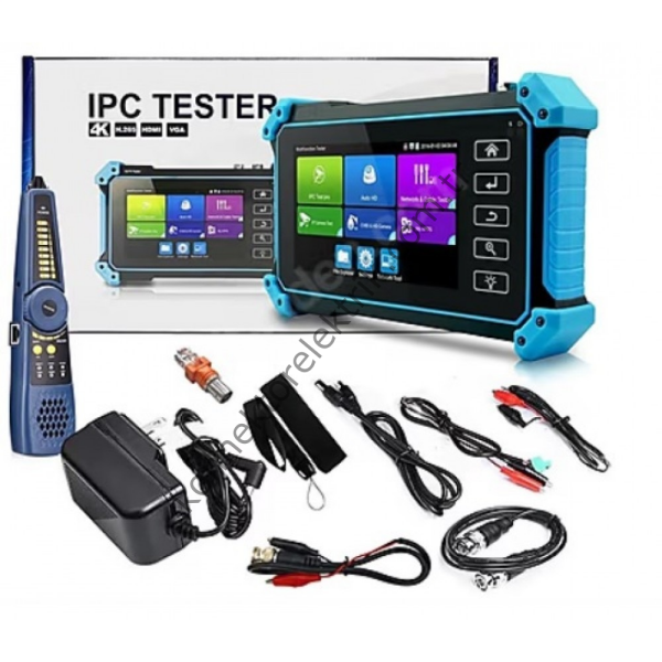 UPTECH 4K IPC Tester 5 İnç IPS Dokunmatik Ekranlı IP ve Analog Kamera Test Cihazı