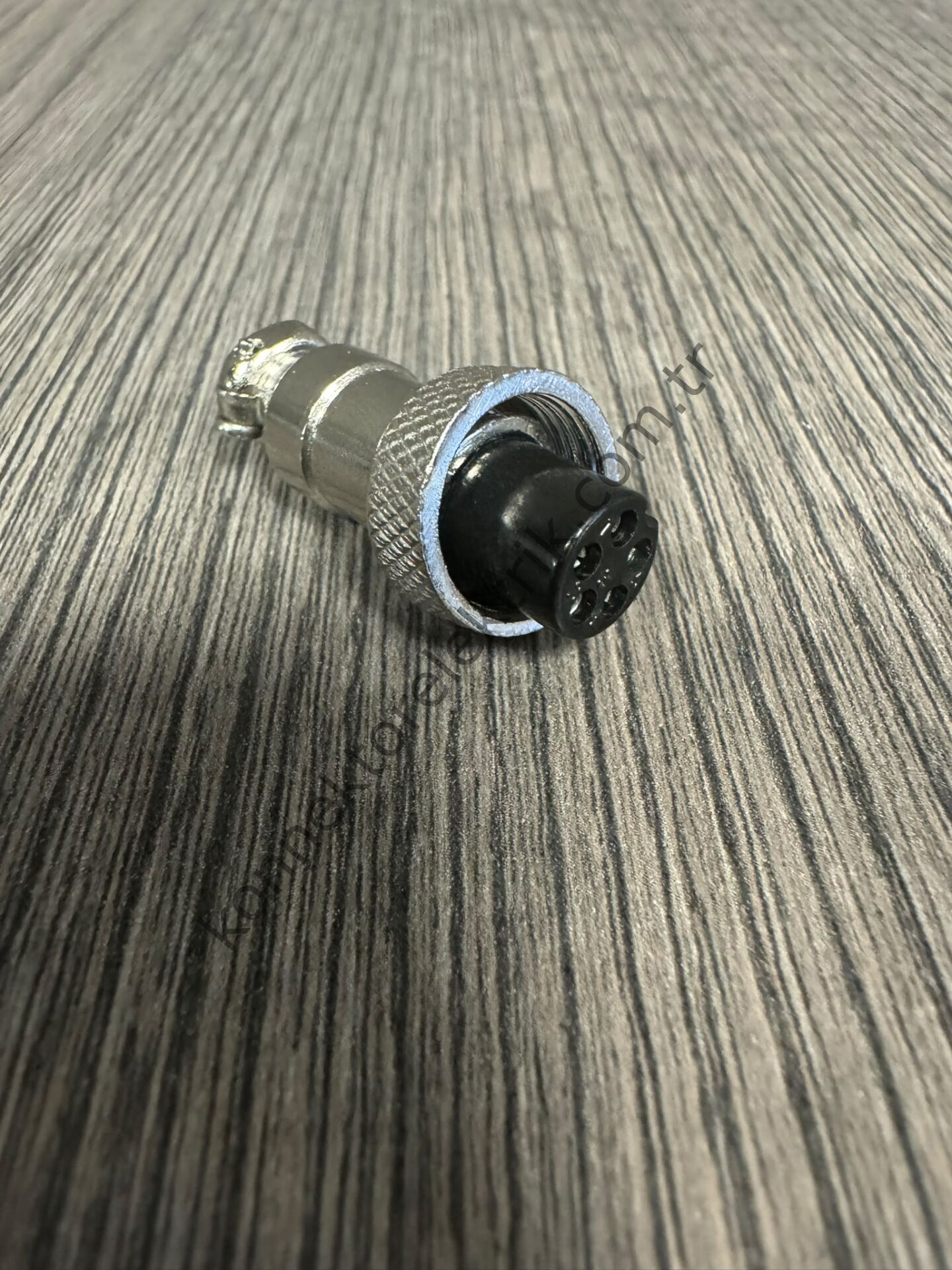 HZ CONNECTORS GX12 12M-5A 5 Pin Metal Kasa Kablo Tipi Dişi Mike (Mayk) Konnektör