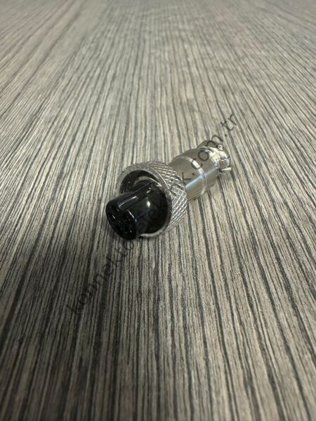 HZ CONNECTORS 12M-5A 5 Pinli Metal Kasa Düz Kablo Tipi Dişi Konnektör