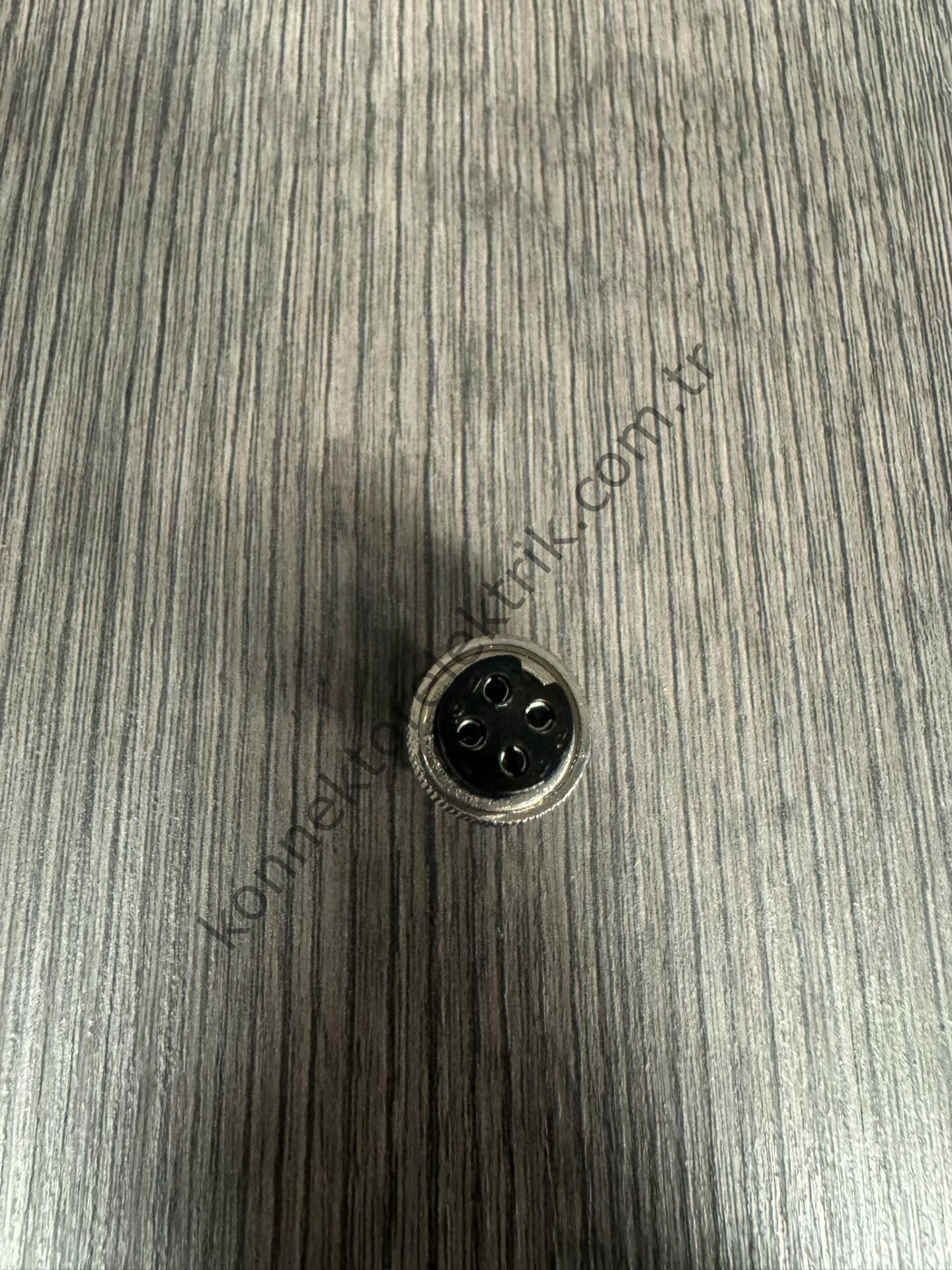 HZ CONNECTORS GX12 12M-4A 4 Pin Metal Kasa Kablo Tipi Dişi Mike (Mayk) Konnektör