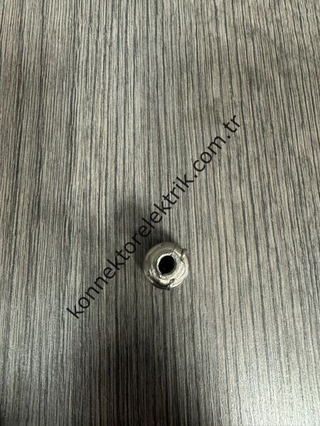 HZ CONNECTORS 12M-2A 2 Pinli Metal Kasa Düz Kablo Tipi Dişi Konnektör
