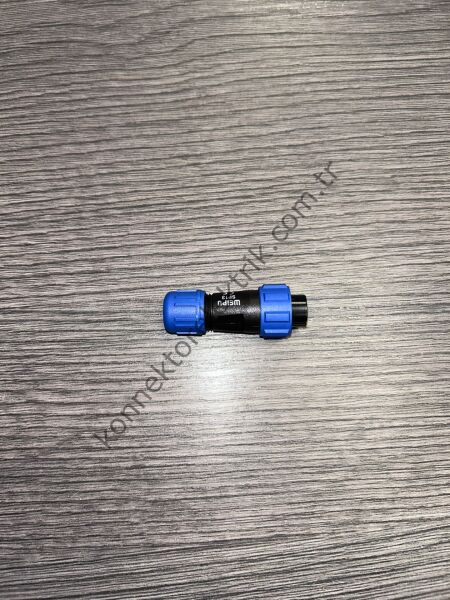 WEIPU SP1310/P3 3 Pin IP68 Plastik Kasa Kablo Tipi Erkek Su Geçirmez Konnektör