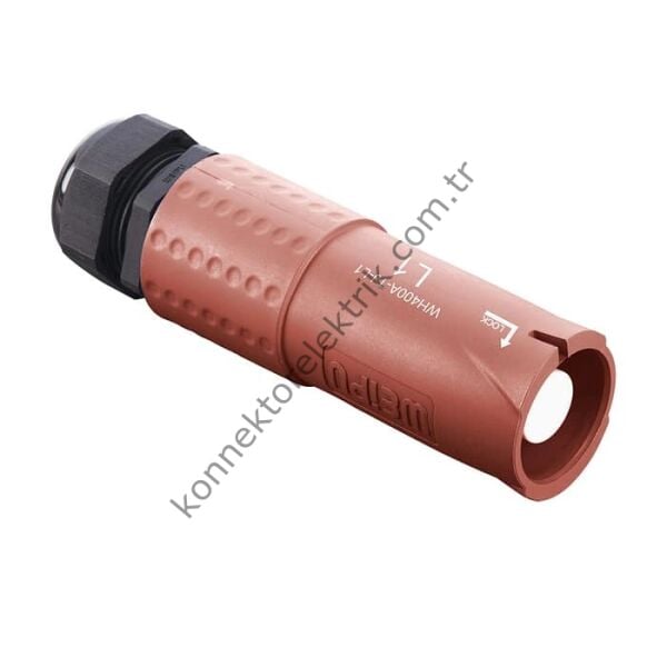WEIPU WH400A-TJ-L1-120 1 Pin IP67 400A Kablo Tipi Erkek Powerlock Su Geçirmez Konnektör