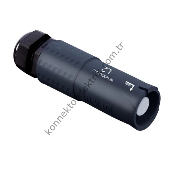 WEIPU WH400A-TJ-L2-120 1 Pin IP67 400A Kablo Tipi Erkek Powerlock Su Geçirmez Konnektör