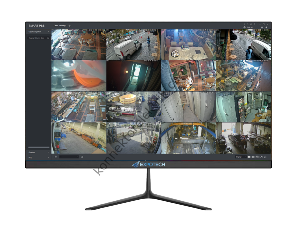EXPOTECH EX-M220HVS 22 inç Full HD 1080P Multimedya Destekli Monitör