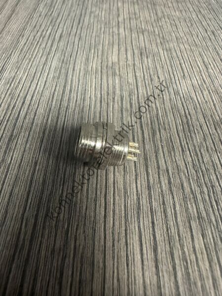 HZ CONNECTORS 12M-5B 5 Pinli Metal Kasa Panel Tipi Erkek Konnektör