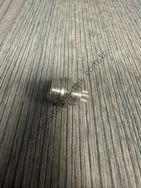 HZ CONNECTORS GX12 12M-5B 5 Pin Metal Kasa Panel Tipi Erkek Mike (Mayk) Konnektör