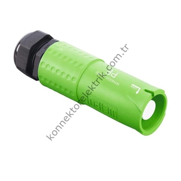 WEIPU WH400A-TJ-PE-120 1 Pin IP67 400A Kablo Tipi Erkek Powerlock Su Geçirmez Konnektör