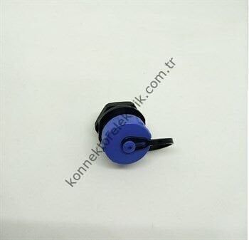 WEIPU SP1312/P3 3 Pin IP68 Plastik Kasa Panel Tipi Erkek Su Geçirmez Konnektör