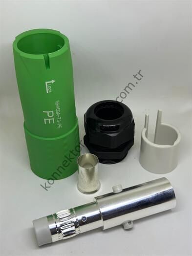 WEIPU WH400A-TJ-PE-120 1 Pin IP67 400A Kablo Tipi Erkek Powerlock Su Geçirmez Konnektör
