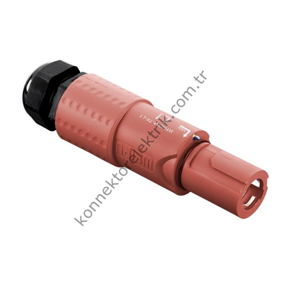 WEIPU WH400A-TK-L1-120 1 Pin IP67 400A Kablo Tipi Dişi Powerlock Su Geçirmez Konnektör