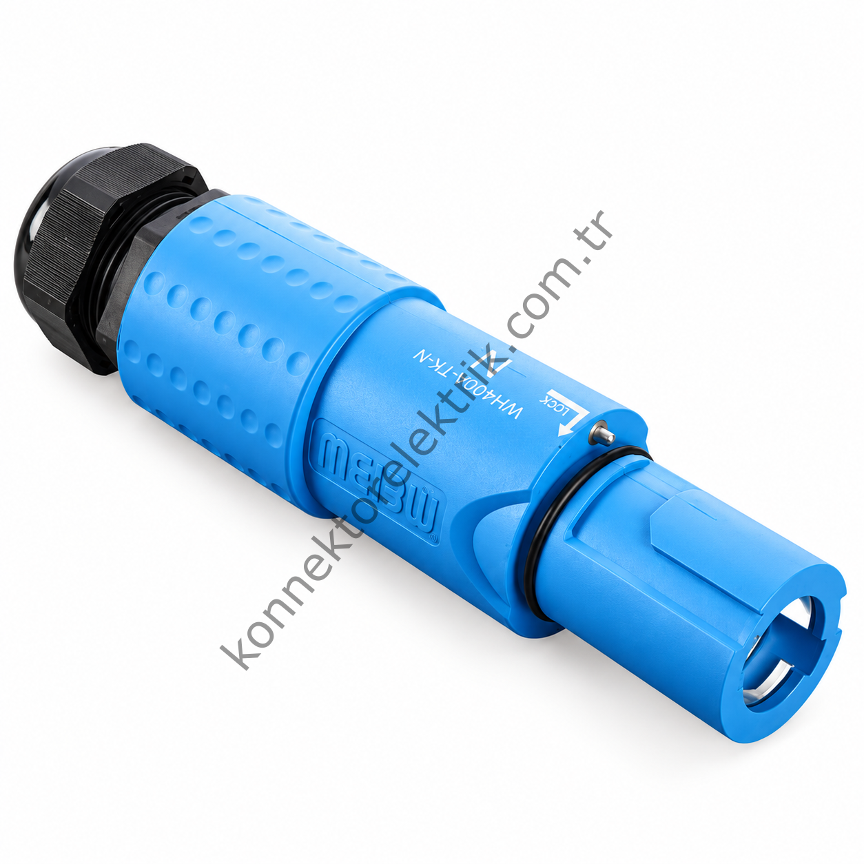 WEIPU WH400A-TK-N-120 1 Pin IP67 400A Kablo Tipi Dişi Powerlock Su Geçirmez Konnektör